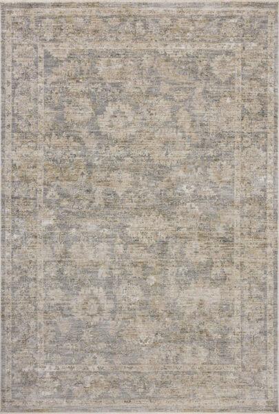 Tabitha Slate/Natural 18"x18" Sample Rug