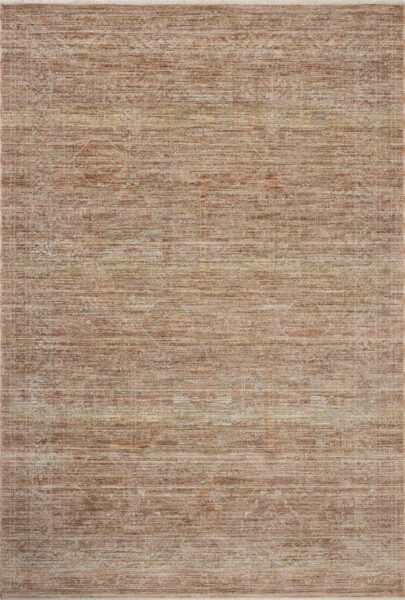Tabitha Clay/Natural 18"x18" Sample Rug