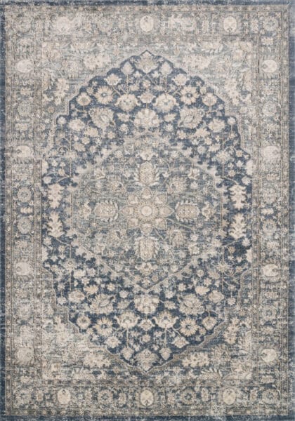 Teagan Denim/Mist 1'6" Sample Rug