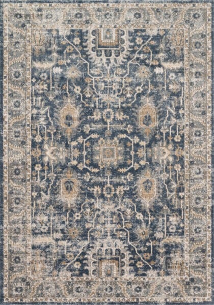 Teagan Denim/Pebble 1'6" Sample Rug