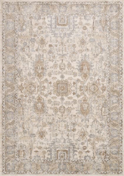 Teagan Ivory/Sand 1'6" Sample Rug