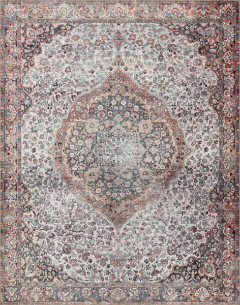 Wynter Red/Multi 1'6" Sample Rug