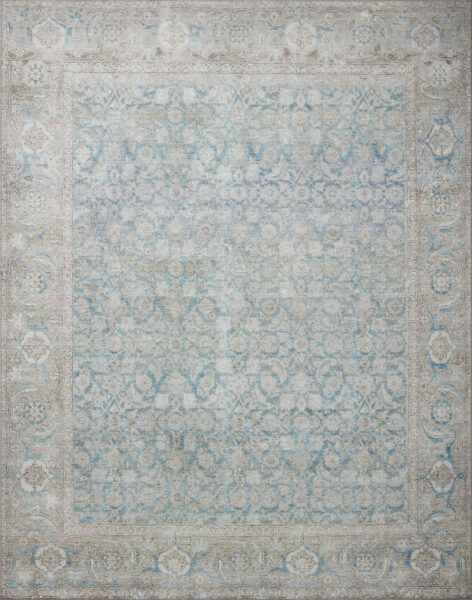 Wynter Ocean/Silver 1'6" Sample Rug