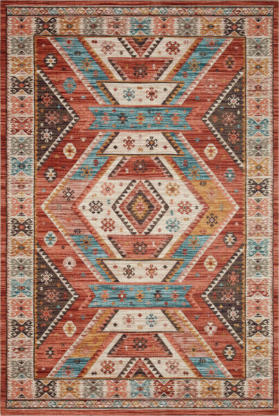 Zion Red/Multi Rug