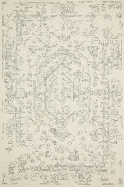Annie White/Grey Rug 