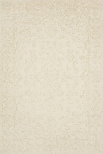 Annie White/Light Grey Rug
