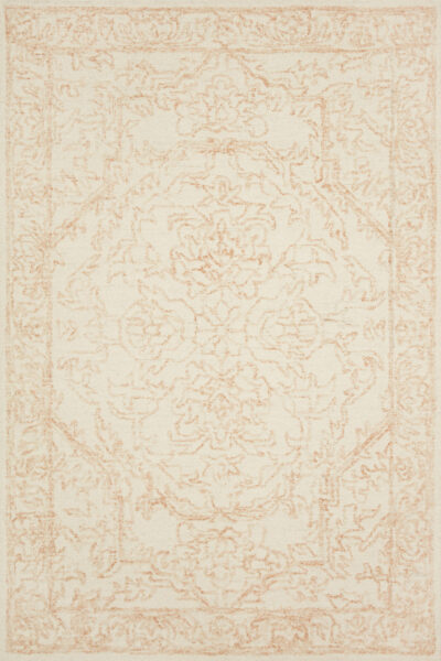 Annie White/Pink Rug 
