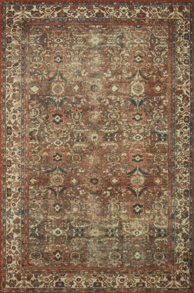 Banks Brick/Ivory 1'6" Sample Rug