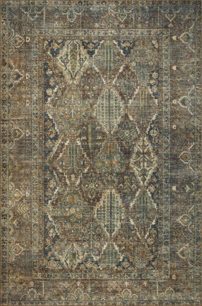 Banks Spice/Blue 1'6" Sample Rug
