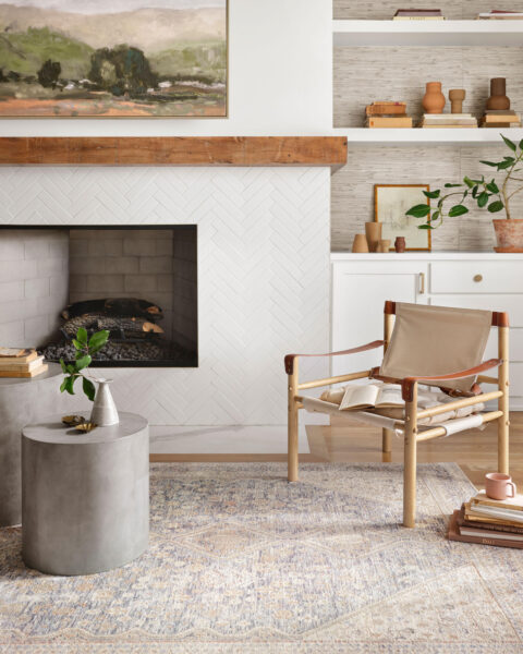 Carlisle Blue/Ivory Rug 