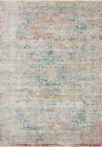 Elise Neutral/Multi 1'6" Sample Rug