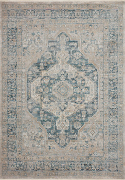 Elise Neutral/Blue Rug
