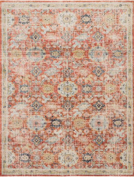 Graham Persimmon/Multi 1'6" Sample Rug