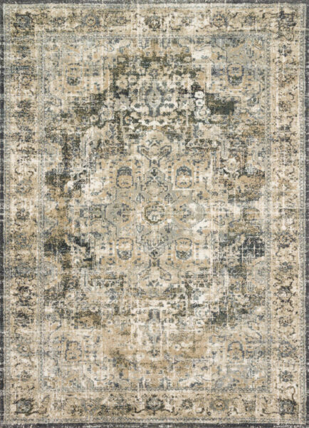 James Natural/Fog 1'6" Sample Rug