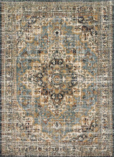 James Sky/Multi 1'6" Sample Rug