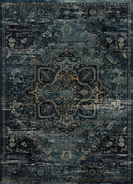 James Ocean/Onyx 1'6" Sample Rug