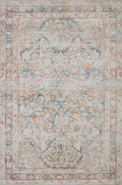 Lenna Ocean/Apricot Rug