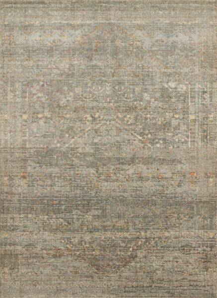 Linnea Taupe/Mist 1'6" Sample Rug