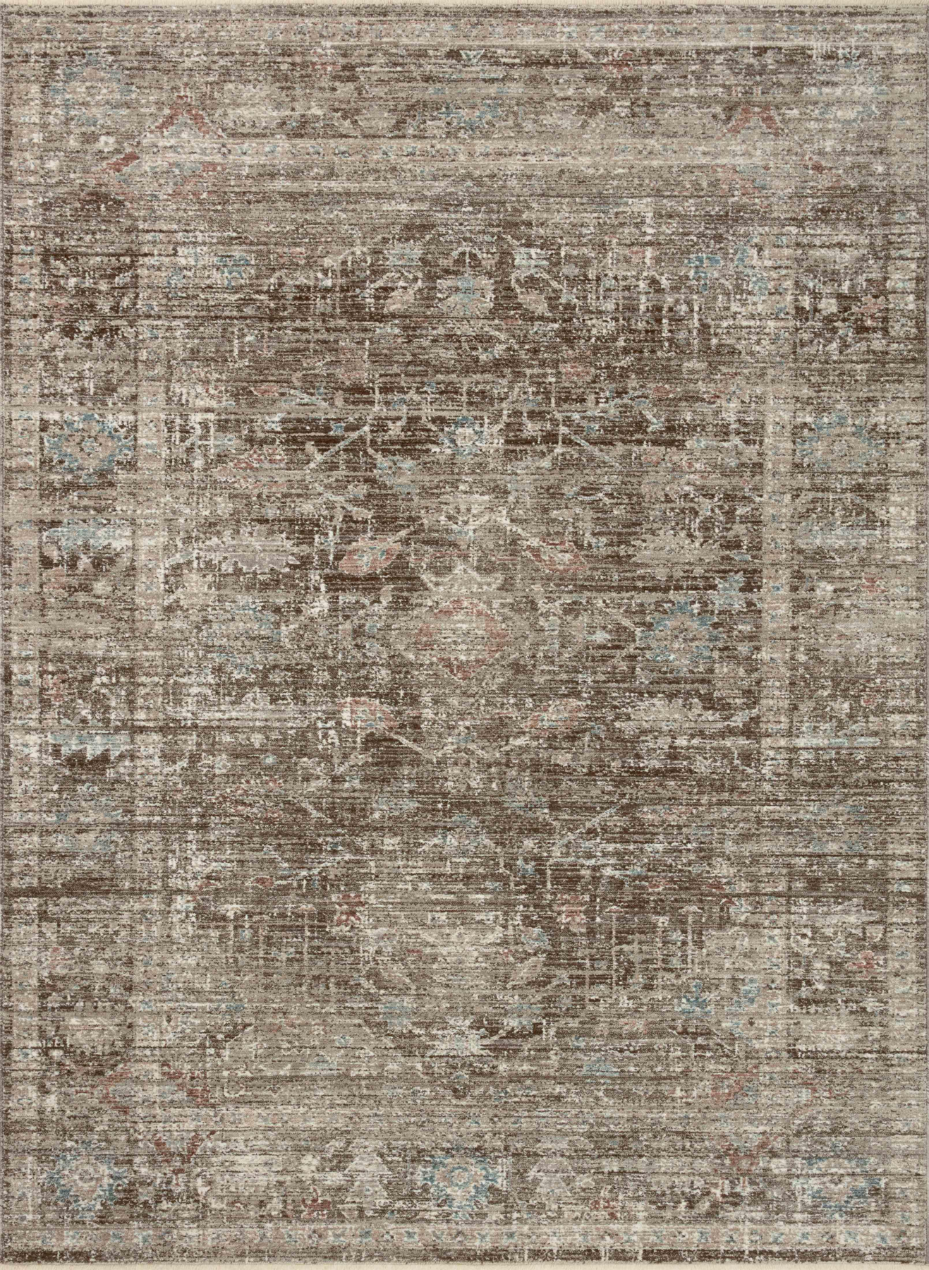 Millie Charcoal/Dove 1'6" Sample Rug