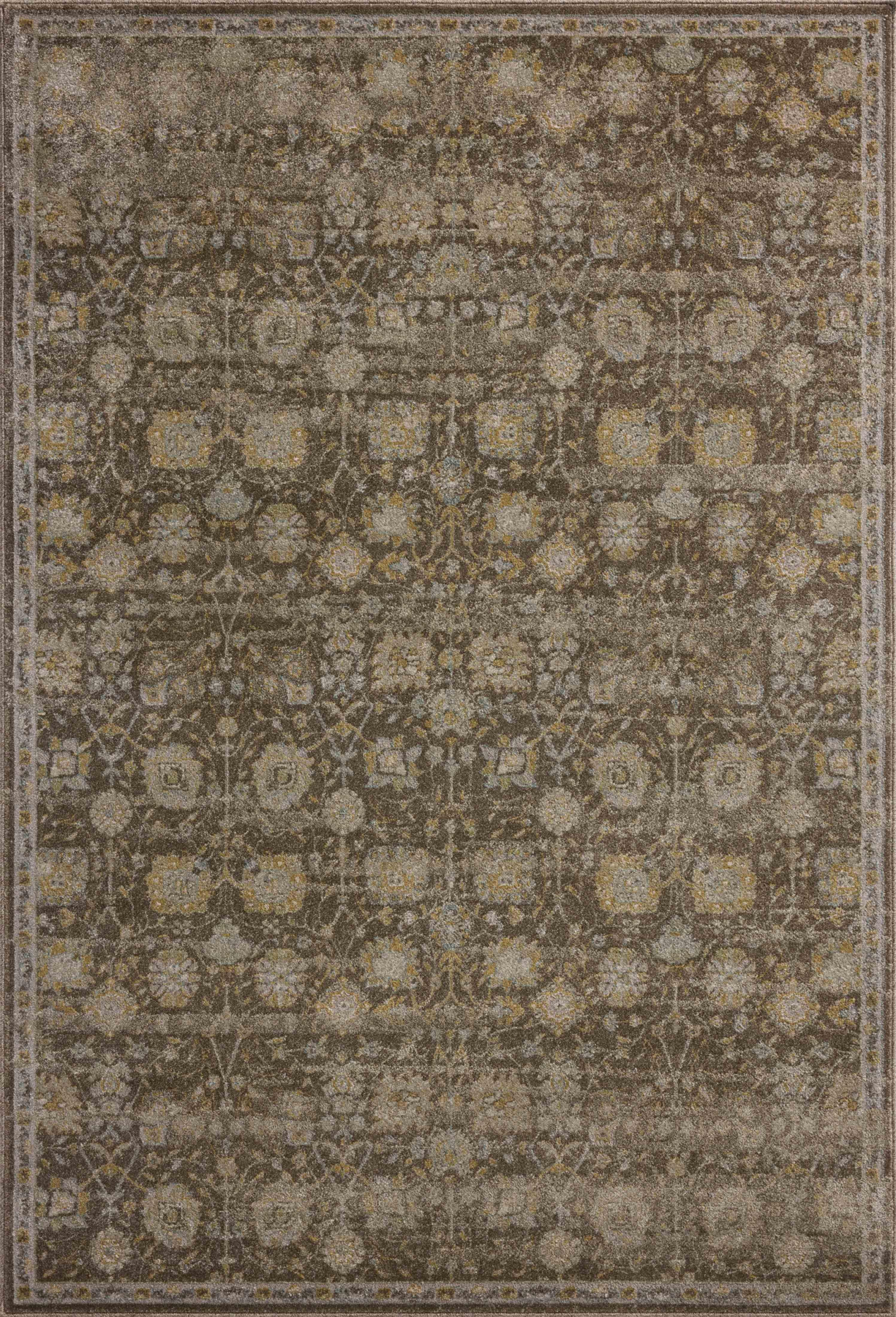 Mona Bark/Natural 1'6" Sample Rug