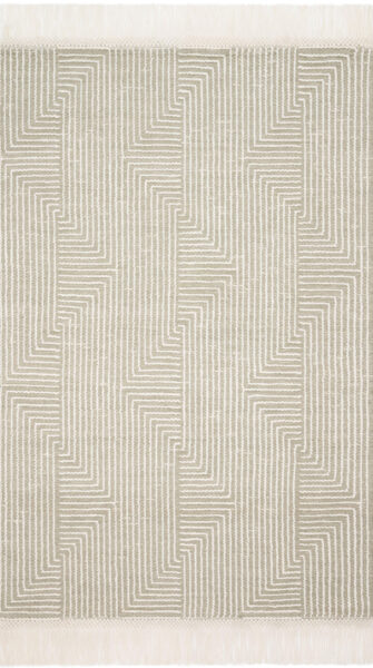 Newton Sage/Ivory 1'6" Sample Rug