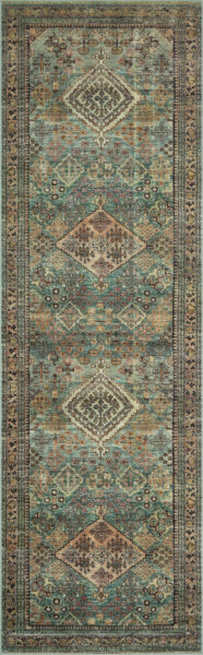 Sinclair Turquoise/Multi Rug
