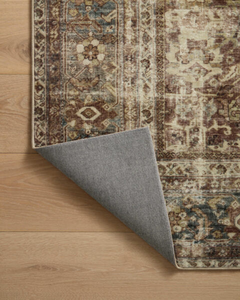 Sinclair Rust/Lagoon Rug