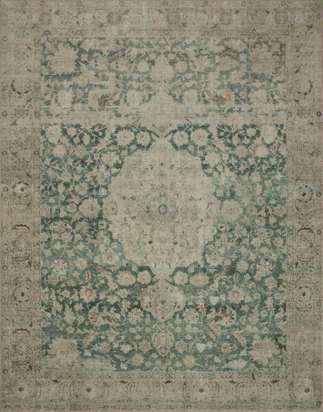 Sinclair Jade/Sand Rug - 7'6"x9'6"
