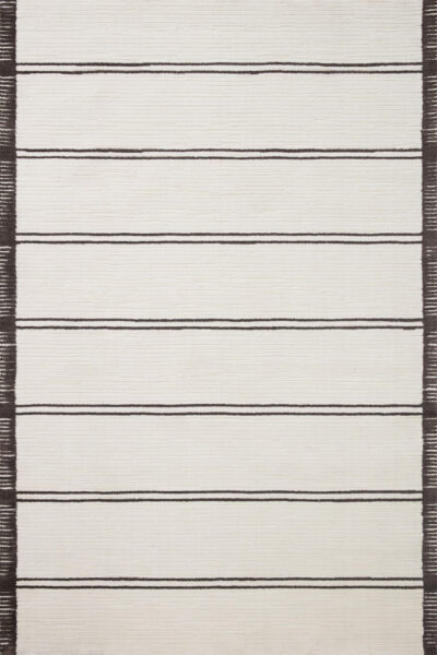 Logan White/Mocha Rug