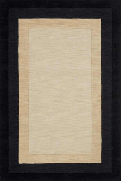 Hamilton Ivory/Charcoal Rug - 5'x7'6"