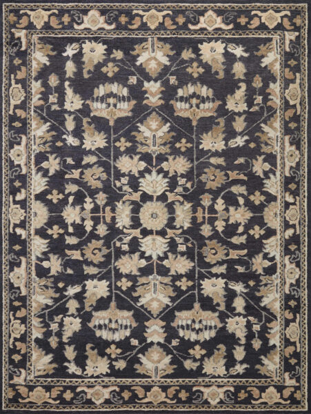 Ingrid Navy/Multi 1'6" Sample Rug
