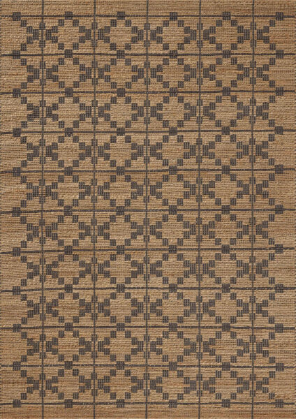 Judy Natural/Graphite 1'6" Sample Rug