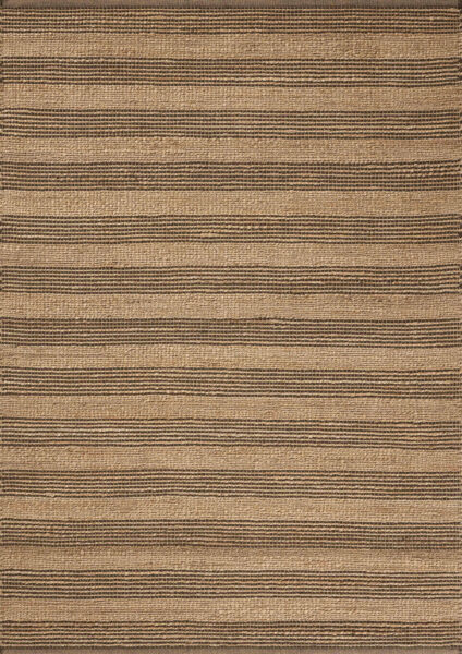 Judy Natural/Chocolate 1'6" Sample Rug