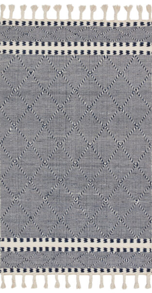 Sawyer Navy 1'6" Sample Rug