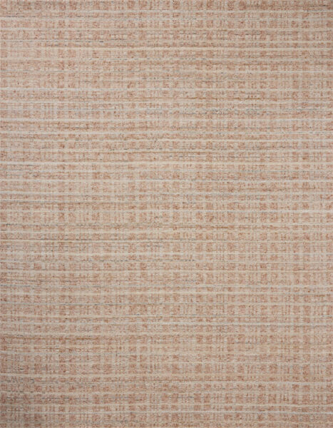 Sonya Terracotta/Natural 18"x18" Sample Rug