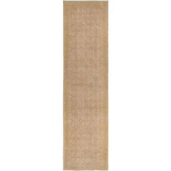 Antique One of a Kind 3’11″x14’1″ Handmade Runner