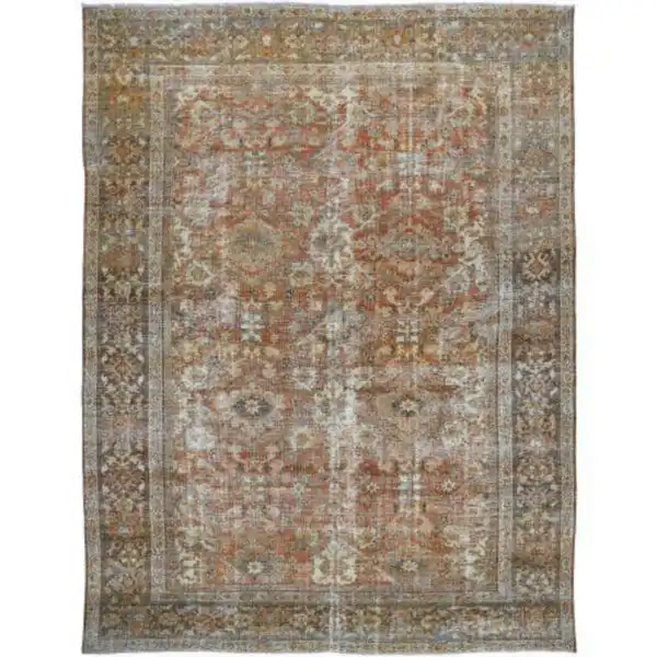 Antique One of a Kind 8’x10’6″ Handmade Rug