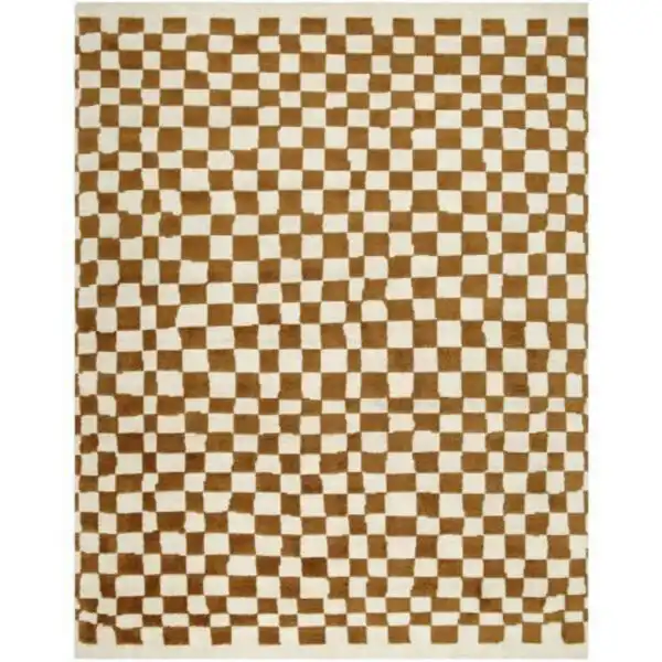 Damier 6’x9′ Handmade Rug
