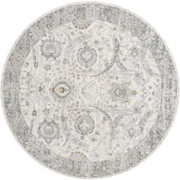 Dresden 5’3″x5’3″ Machine Woven Rug