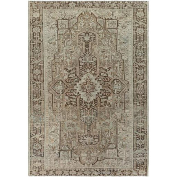 Antique One of a Kind 7’x9’11” Handmade Rug