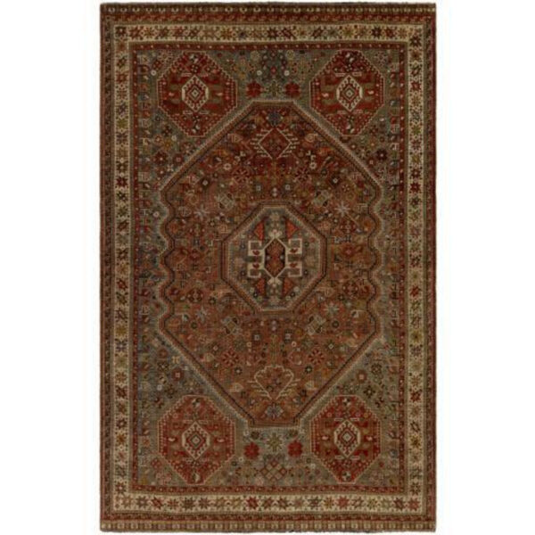 Antique One of a Kind 5’6″x8’7″ Handmade Rug