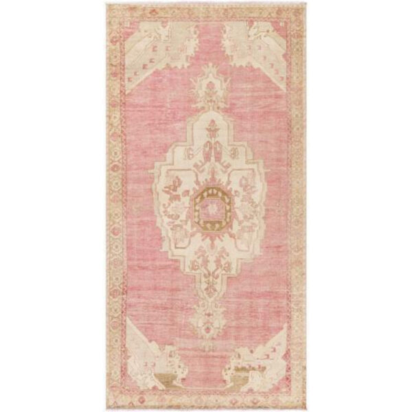 Antique One of a Kind 5’x10’3″ Handmade Runner
