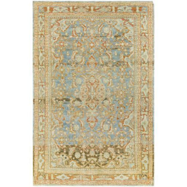 Antique One of a Kind 4’4″x6’5″ Handmade Rug