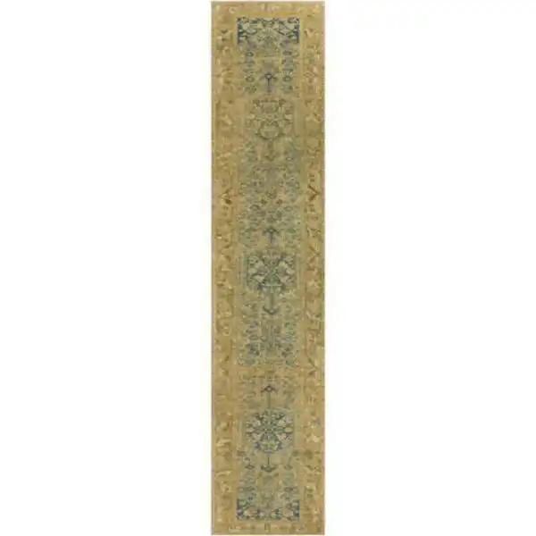 Antique One of a Kind 3’6″x17′ Handmade Runner