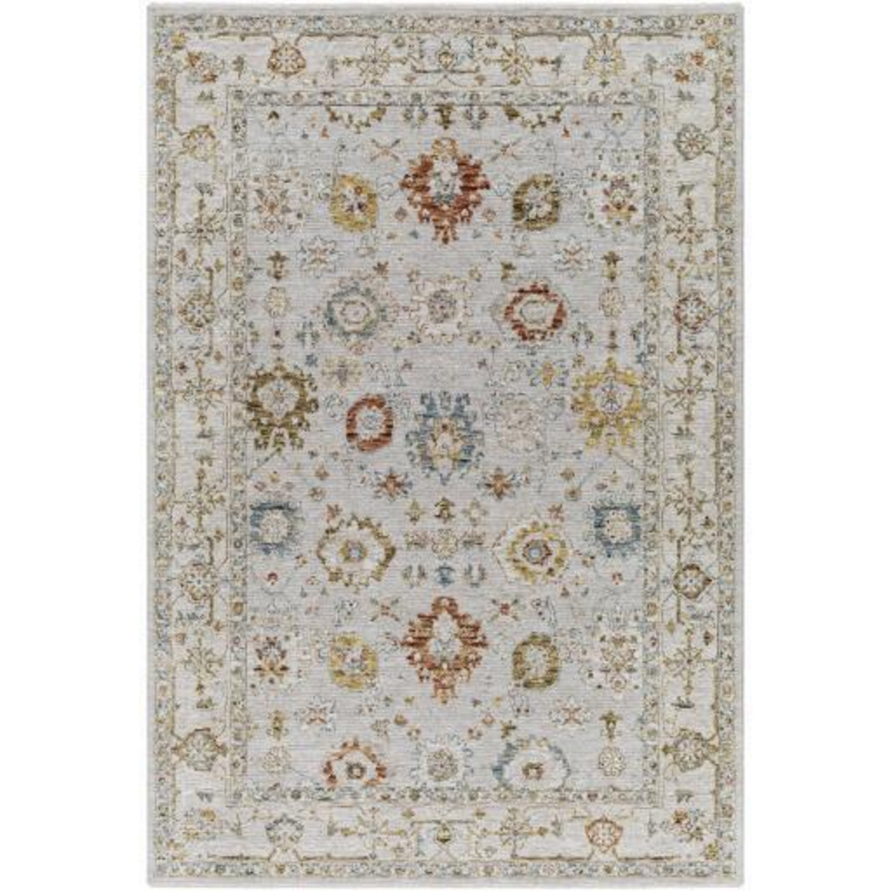 Reina 5’3″x5’3″ Machine Woven Rug