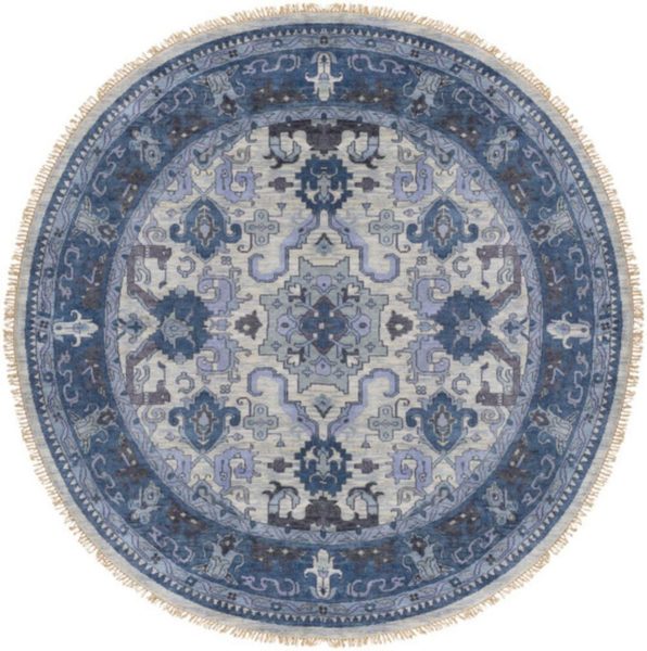 Zeus 8′ Round Handmade Rug