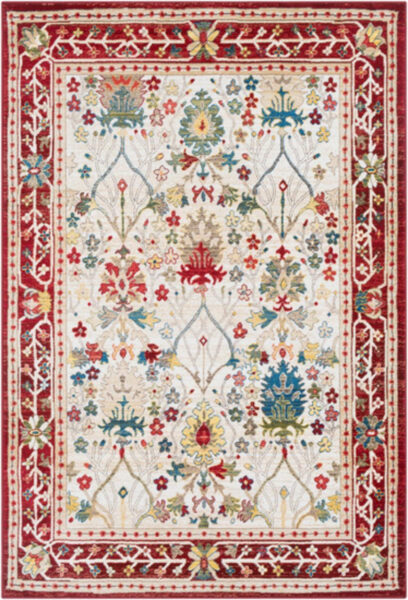 Crafty 5’1″x7’5″ Machine Woven Rug