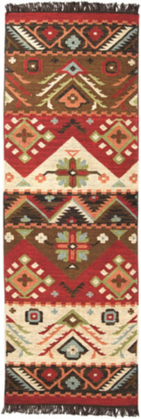 Jewel Tone 2’6″x8′ Handmade Runner