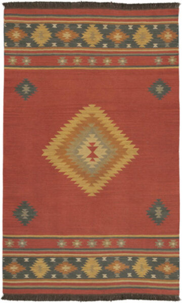 Jewel Tone 5’x8′ Handmade Rug