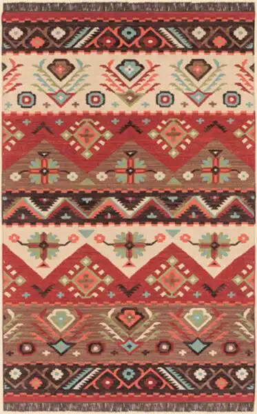 Jewel Tone 9’x13′ Handmade Rug